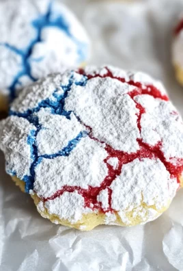 4th of July Crinkle Cookies
