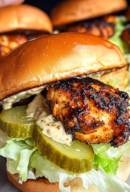 Alabama White BBQ Blackened Chicken Sliders