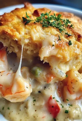 Cheddar Bay Biscuit Seafood Pot Pie