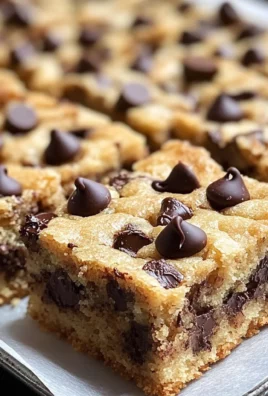 Chewy Chocolate Chip Cookie Bars