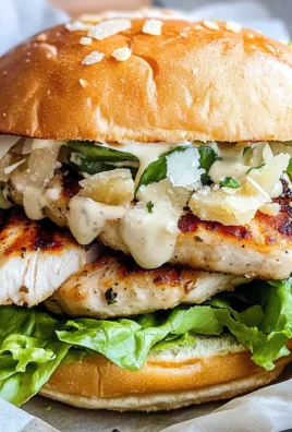 Chicken Caesar Burger