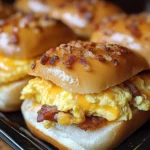 Crack Breakfast Sliders (Bacon Egg & Cheese)