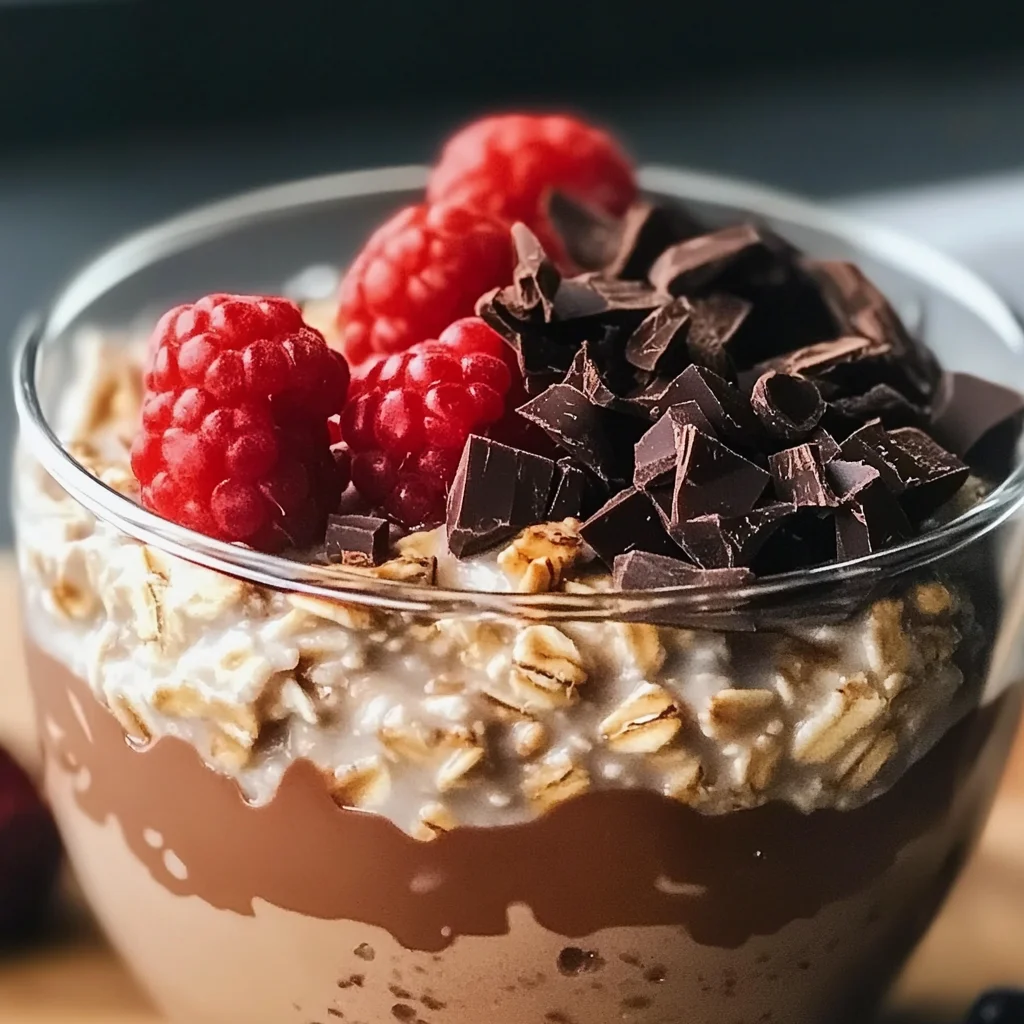 DECADENT MOCHA COFFEE OVERNIGHT OATS