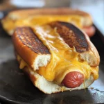 Grilled Cheese Hot Dogs