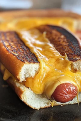 Grilled Cheese Hot Dogs