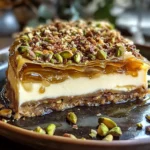 Honey Pistachio Baklava Cheesecake Recipe