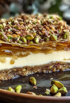 Honey Pistachio Baklava Cheesecake Recipe