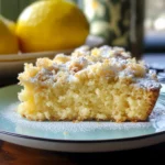 Lemon Crumble Cake