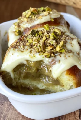 Pistachio Cinnamon Rolls with Cream Cheese Icing