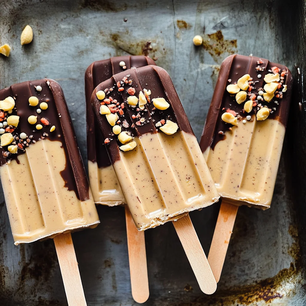 Recipe: 3-Ingredient Peanut Butter and Banana Popsicles