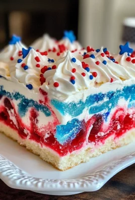 Red, White & Blue Poke Cake