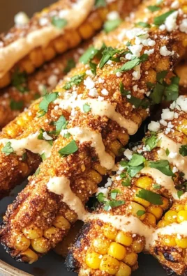 Air Fryer Corn Ribs (Buttery Seasoning)