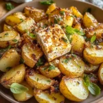 Baked Feta Potatoes
