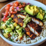 Blackened Fish Taco Bowls