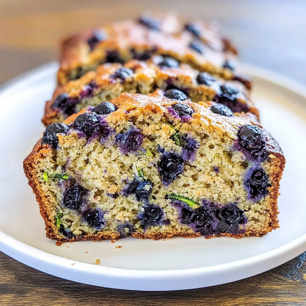 Blueberry Zucchini Bread