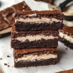 Brownie Ice Cream Sandwiches