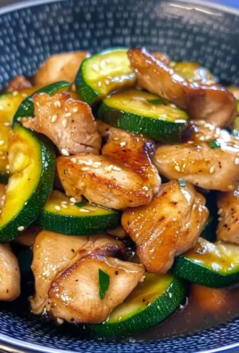 Chicken Zucchini Stir Fry