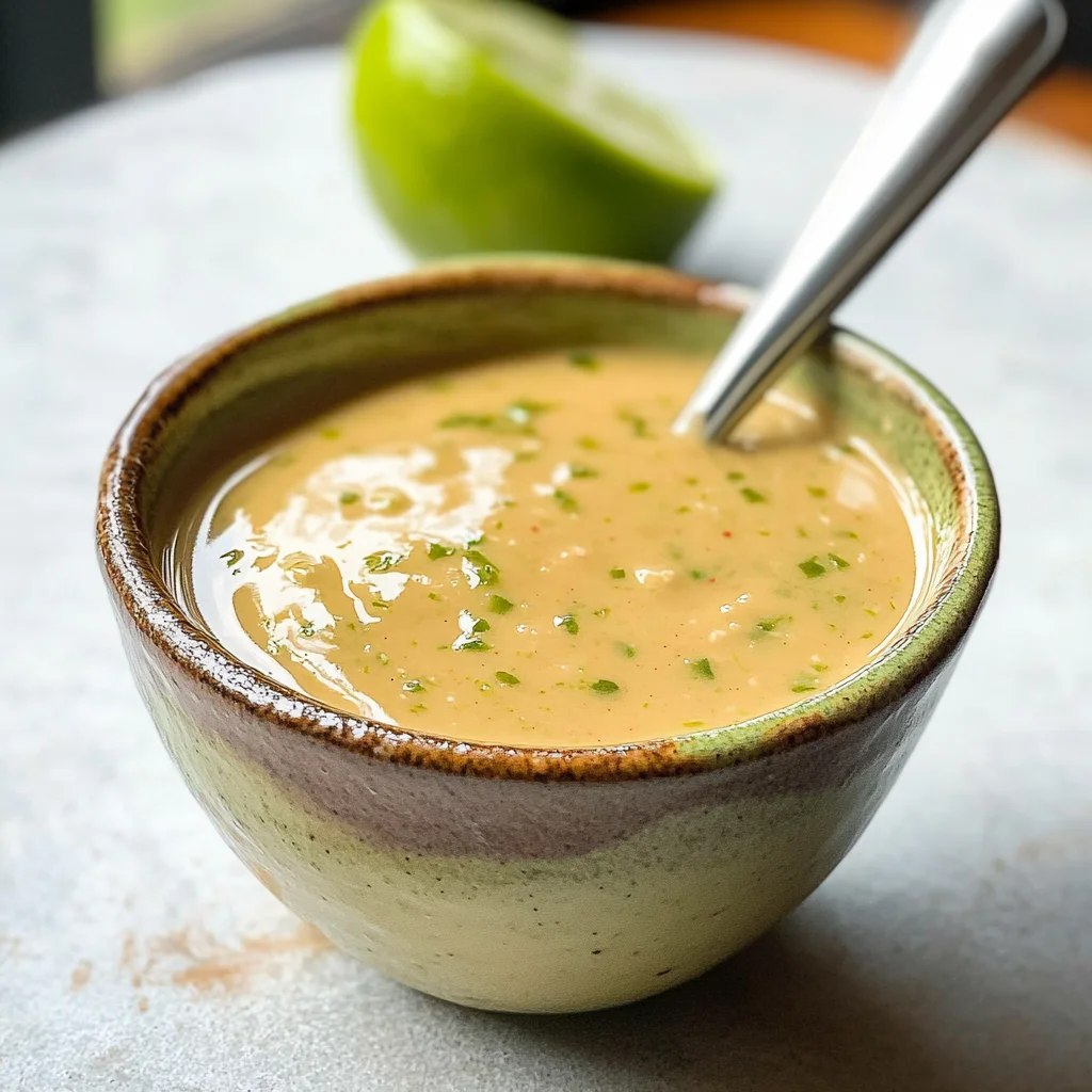 Chili Lime Tahini Sauce