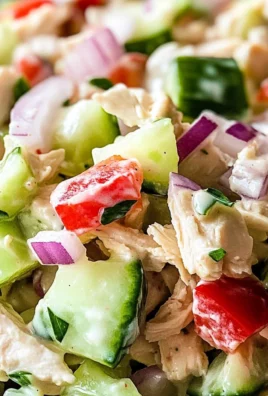 Cucumber Chicken Salad