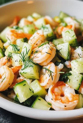 Cucumber Shrimp Salad