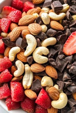 Dark Chocolate Trail Mix Recipe {Heart Healthy}