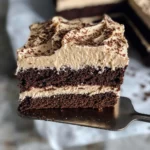 Dark Chocolate Espresso Cake with Brown Butter Frosting