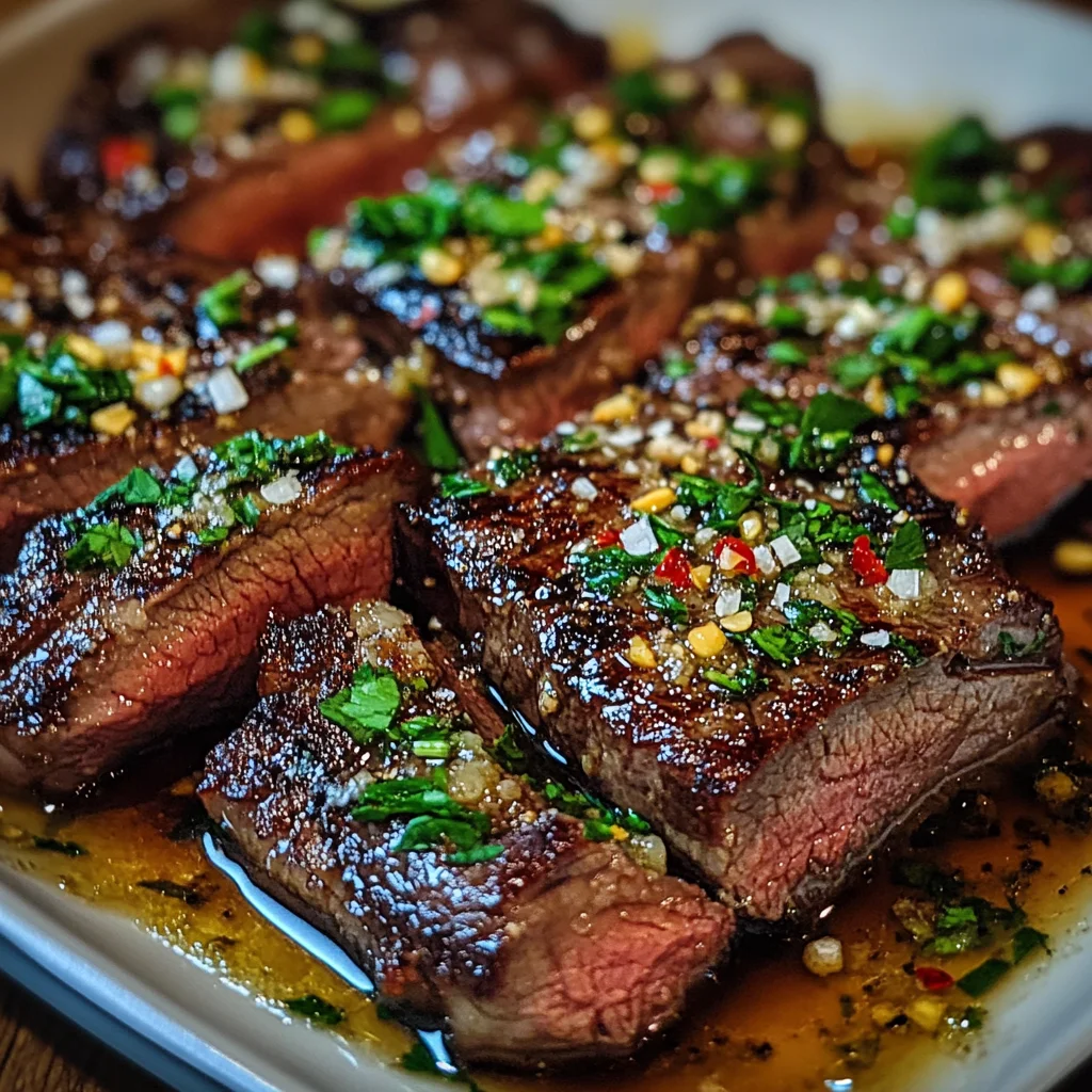Garlic Butter Brazilian Steak
