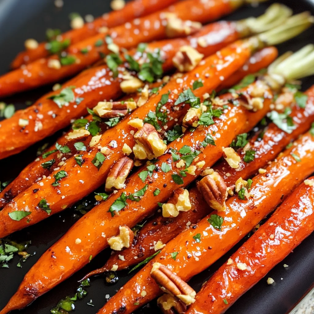 Gochujang Oven Roasted Carrots