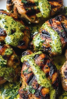 Green Goddess Grilled Boneless Chicken Thighs