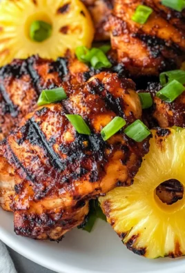 Homemade Grilled Pineapple Chicken