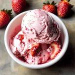 Homemade Strawberry Ice Cream
