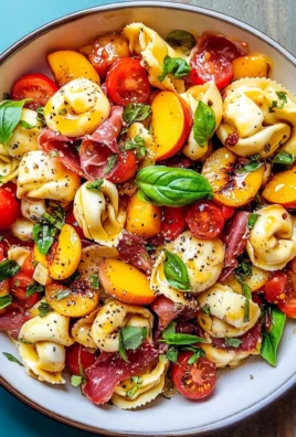 Hot Honey Tortellini Pasta Salad