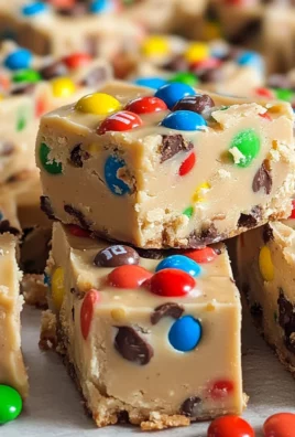 Monster Cookie Dough Fudge
