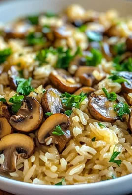 Mushroom Rice Pilaf