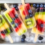 Rainbow Fruit Pops