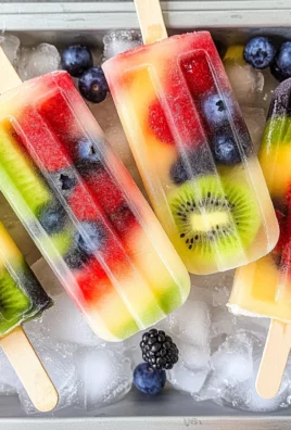 Rainbow Fruit Pops