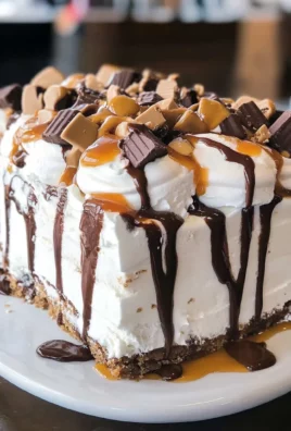 Reese's Ice Cream Cake