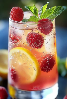 Sparkling Raspberry Lemonade