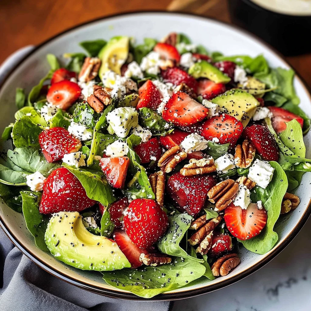 Strawberry Avocado Salad