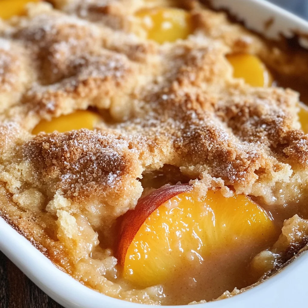 The Best Southern Peach Cobbler Recipe