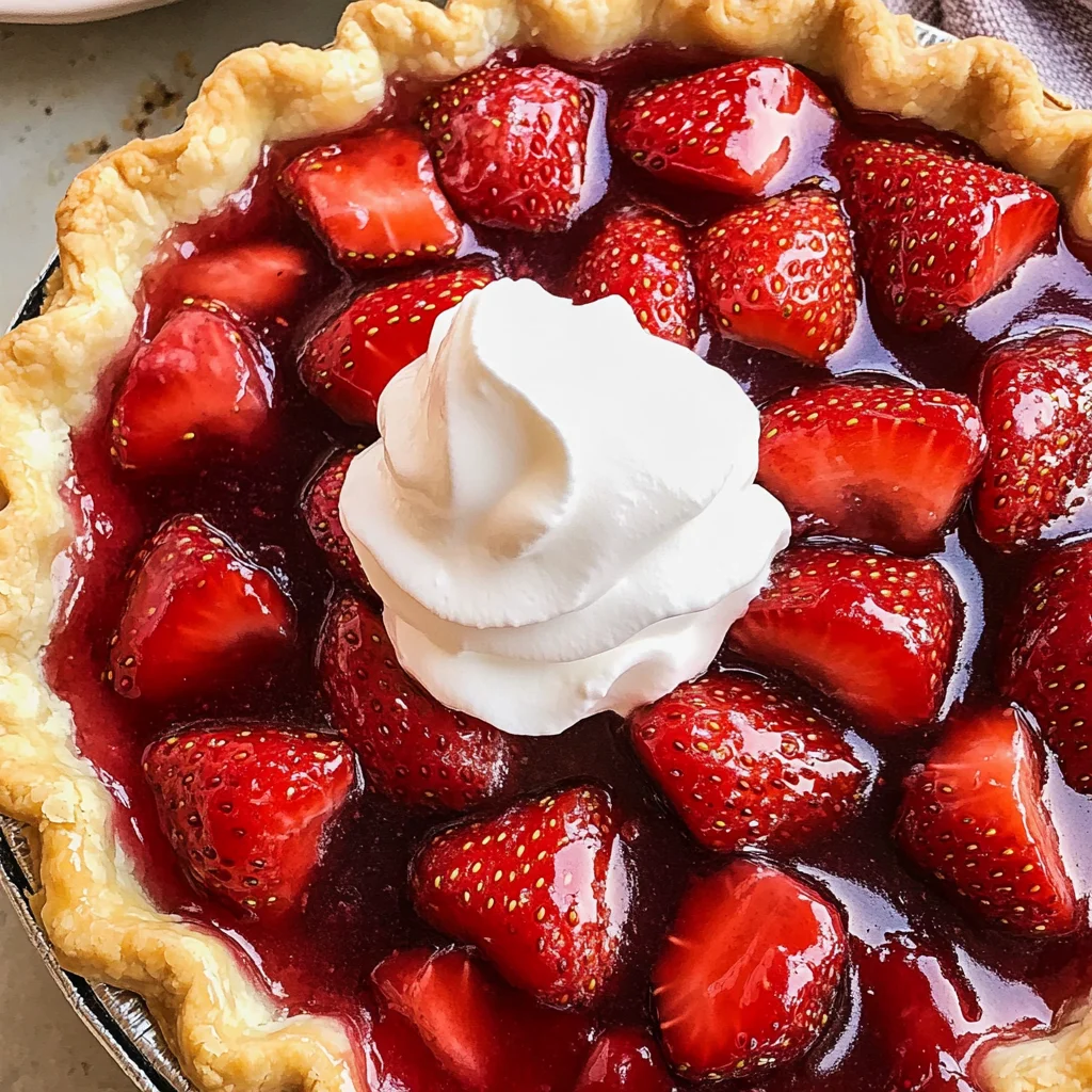 The Easiest Fresh Strawberry Pie