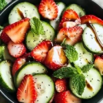 This Cucumber Strawberry Salad
