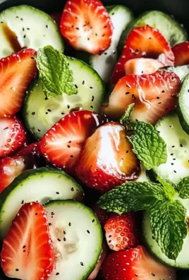 This Cucumber Strawberry Salad