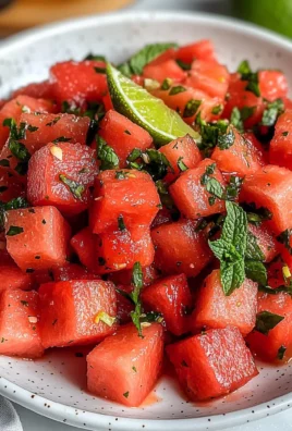 Watermelon Mint Salad
