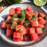 Watermelon Mint Salad