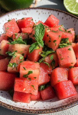 Watermelon Mint Salad