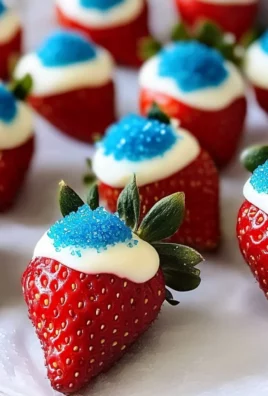 White Chocolate Covered Strawberries