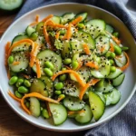 10-Minute Ginger Miso Cucumber Salad
