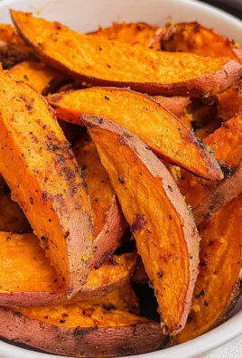 Air Fryer Sweet Potato Wedges