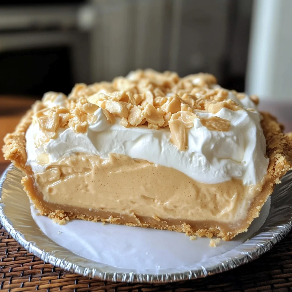 Amish Peanut Butter Cream Pie